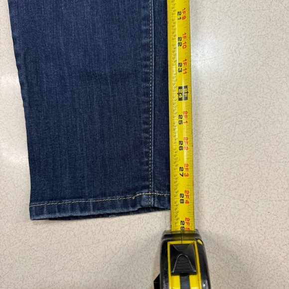 Simply Vera Vera Wang Dark Blue Straight Leg Jeans - Picture 7 of 7